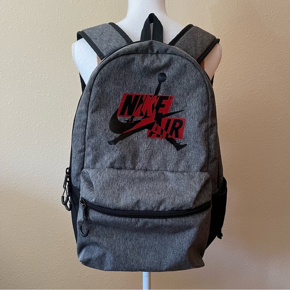 Air Jordan Mens Jumpman Carbon Heather Large Backpack